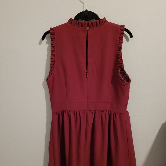 Kate Spade Fit & Flare Ruffle Dress - Picture 5 of 8
